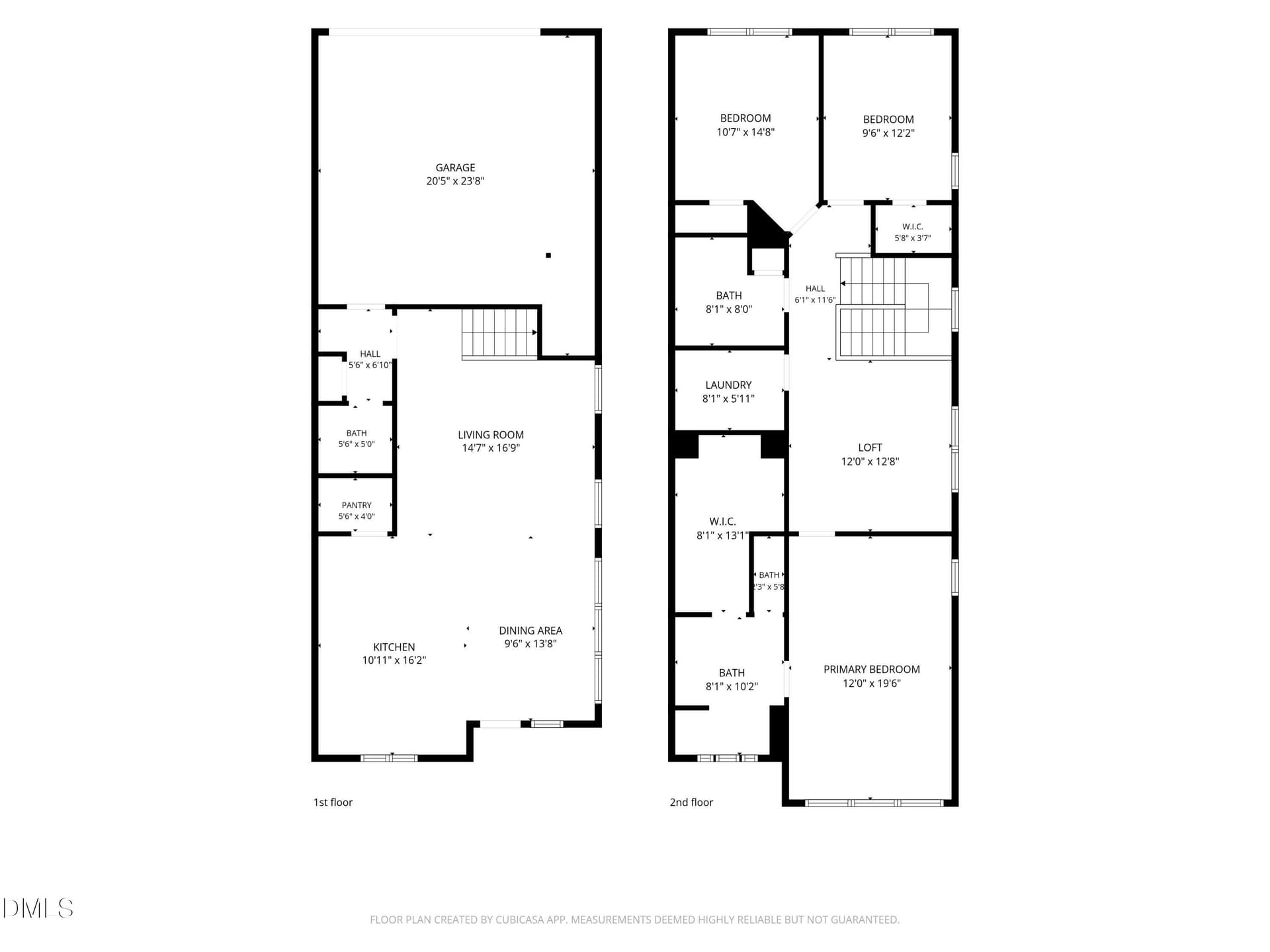 Hyperion Alley First & Second Floorplans - 601 Hyperion Alley, Wake Forest, NC 27587