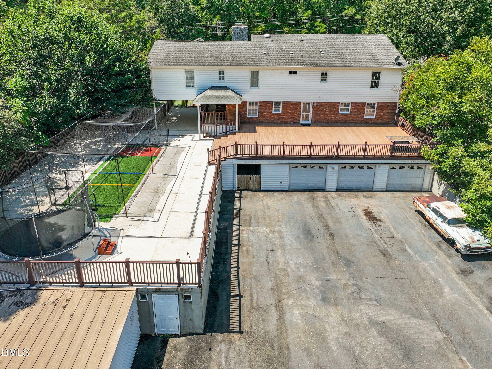 Patio and garage (1) - 1312 Buffaloe Road, Garner, NC 27529, Garner