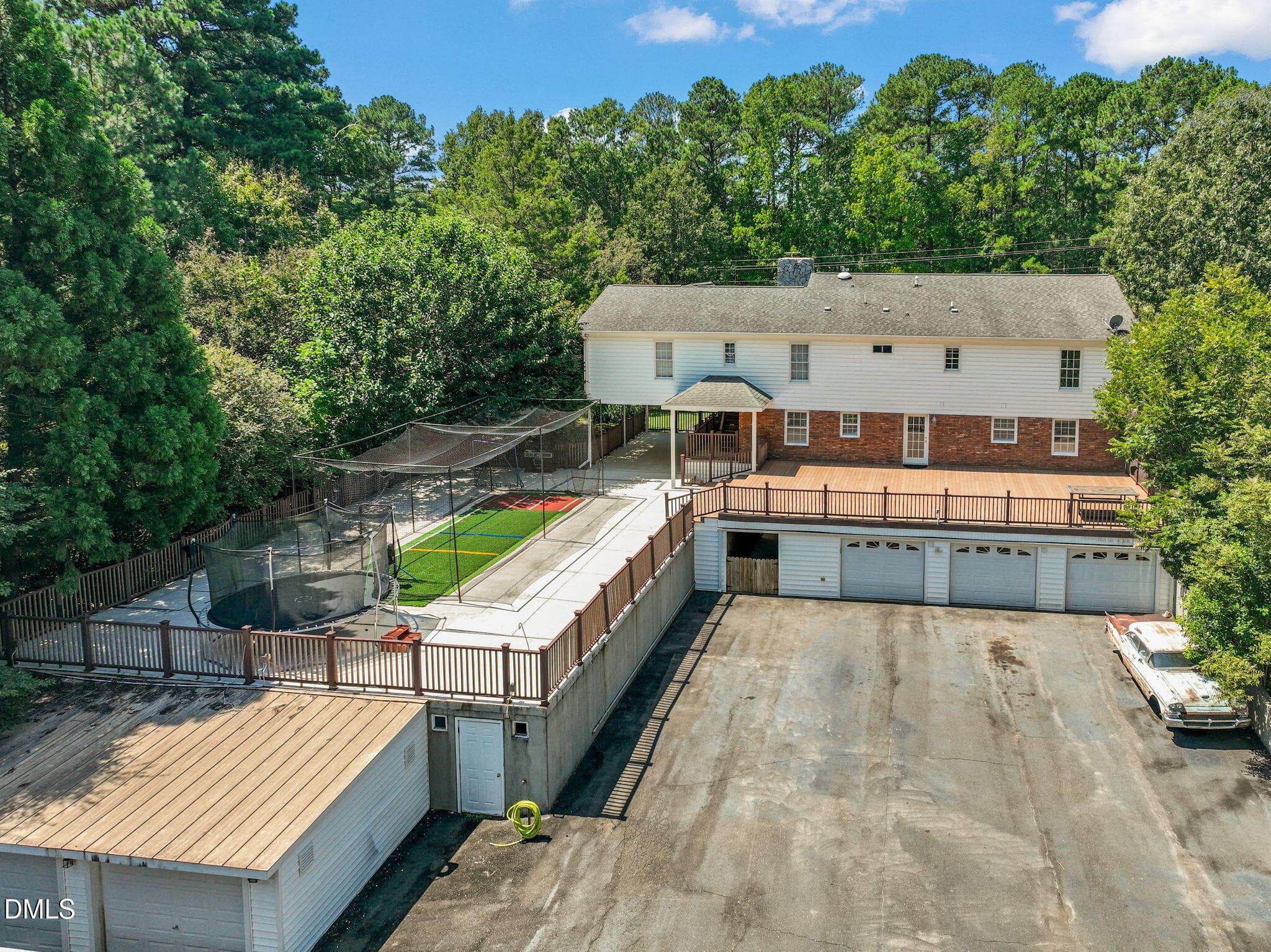 Patio and garage (2) - 1312 Buffaloe Road, Garner, NC 27529, Garner