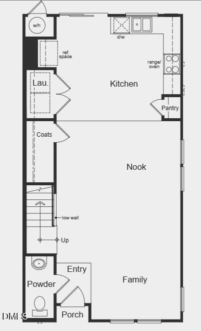 Biltmore 1451 1st floor - 2604 Addlet Drive, Raleigh, NC 27610, Raleigh