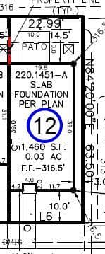 Plot Plan - 2604 Addlet Drive, Raleigh, NC 27610, Raleigh