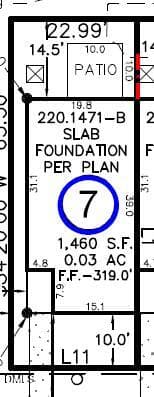 Plot Plan - 2614 Addlet Drive, Raleigh, NC 27610, Raleigh