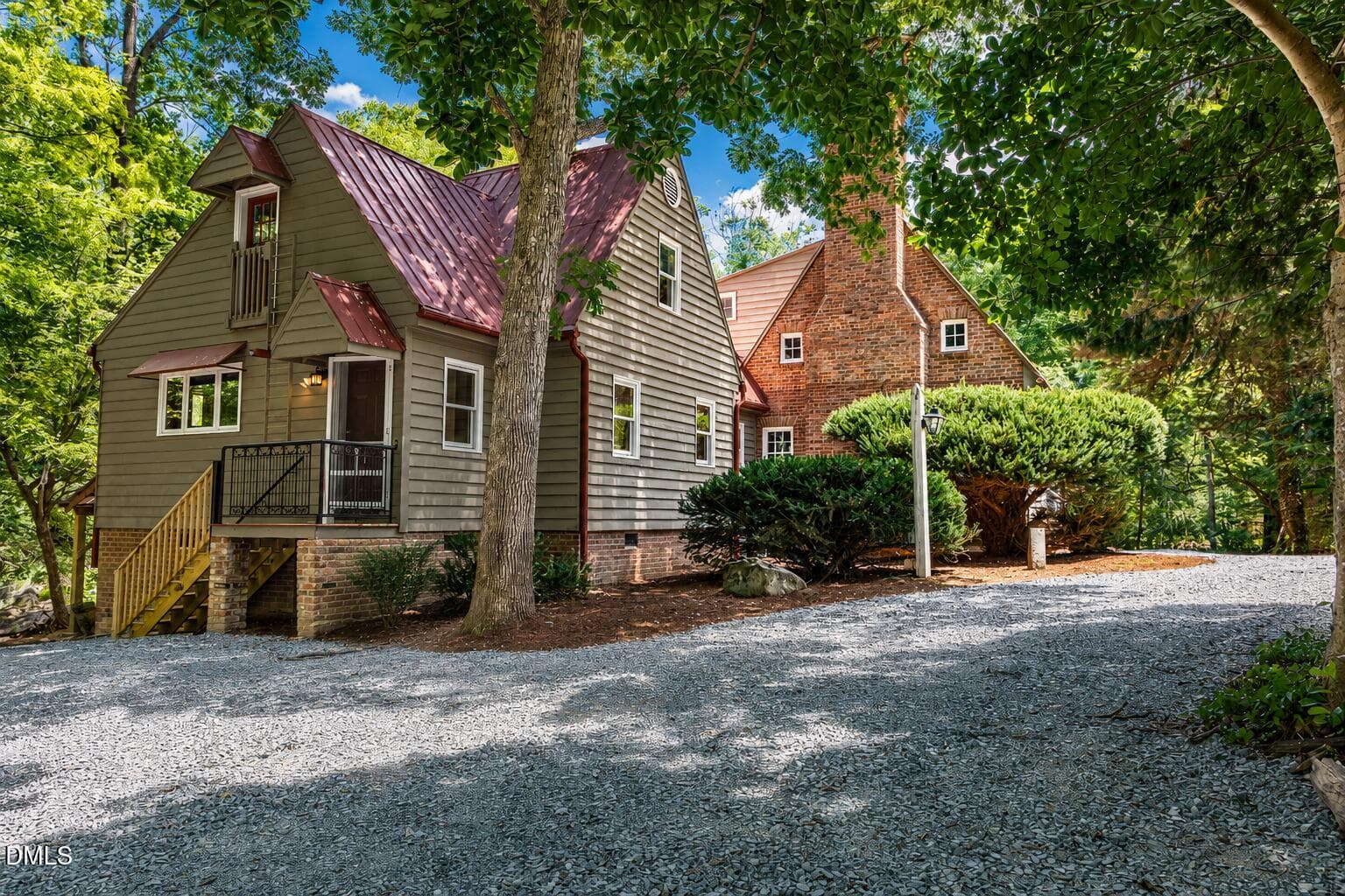 Parking and backdoor - 180 Hobbs Road, Pittsboro, NC 27312