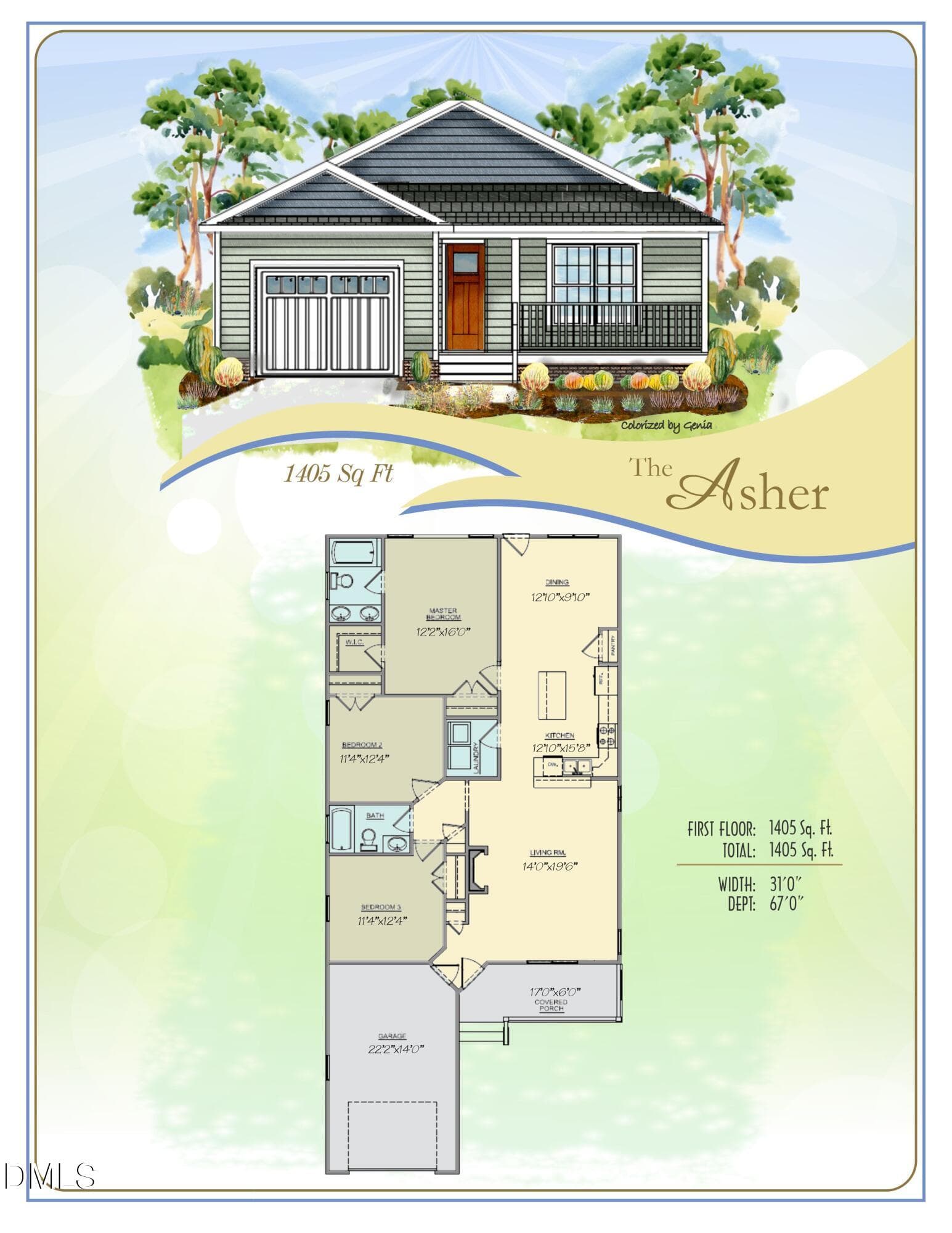 Asher-1405_ElvnFl_NA - 52 Grace Pond Avenue, Benson, NC 27504, Benson