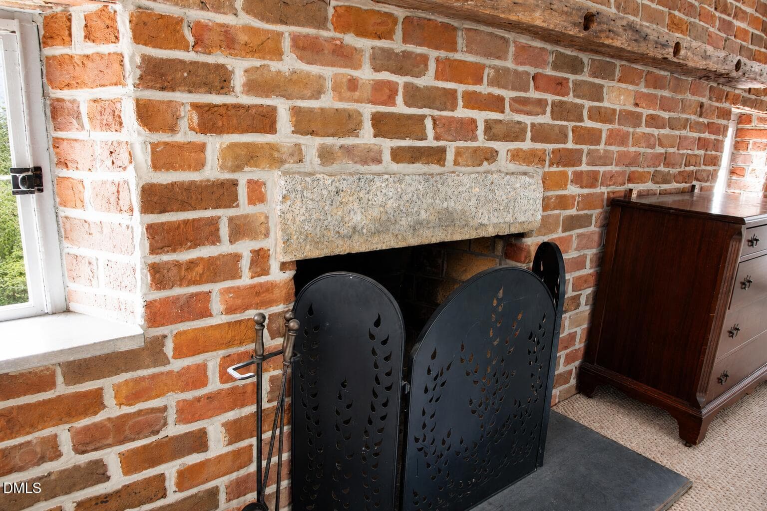 Fireplace Upstairs - 180 Hobbs Road, Pittsboro, NC 27312, Pittsboro