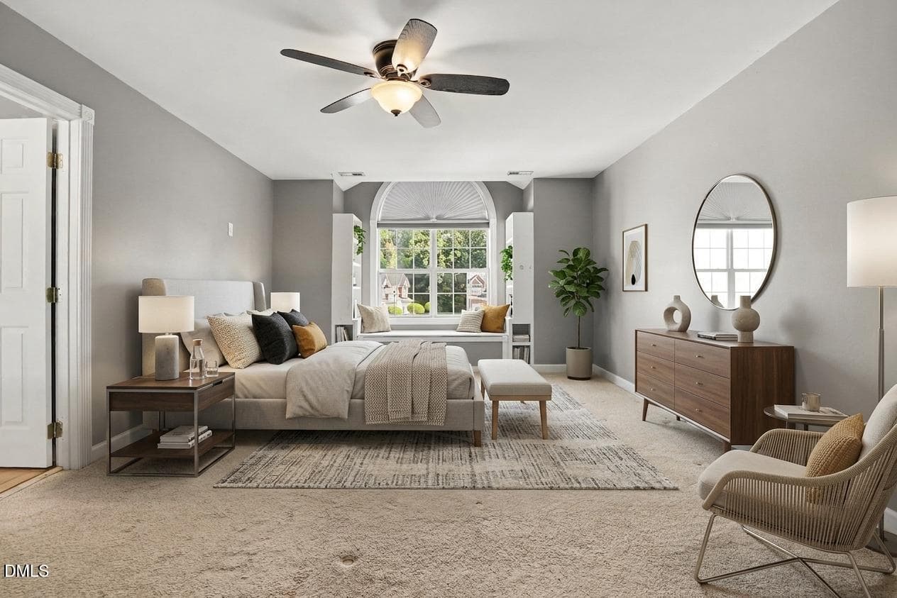Virtually staged - 154 Grande Meadow Way, Cary, NC 27513