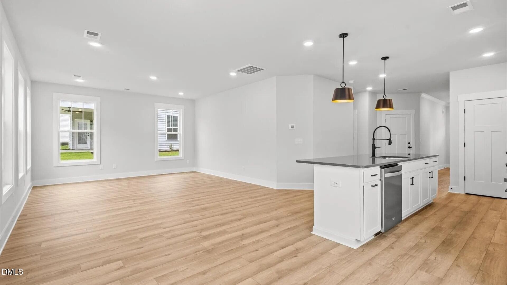 Kitchen/Living Room - 107 Cottage Lane, Oxford, NC 27565