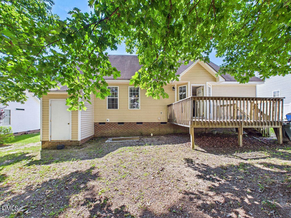 Rear View - 2301 Lockwood Folly Lane, Raleigh, NC 27610, Raleigh