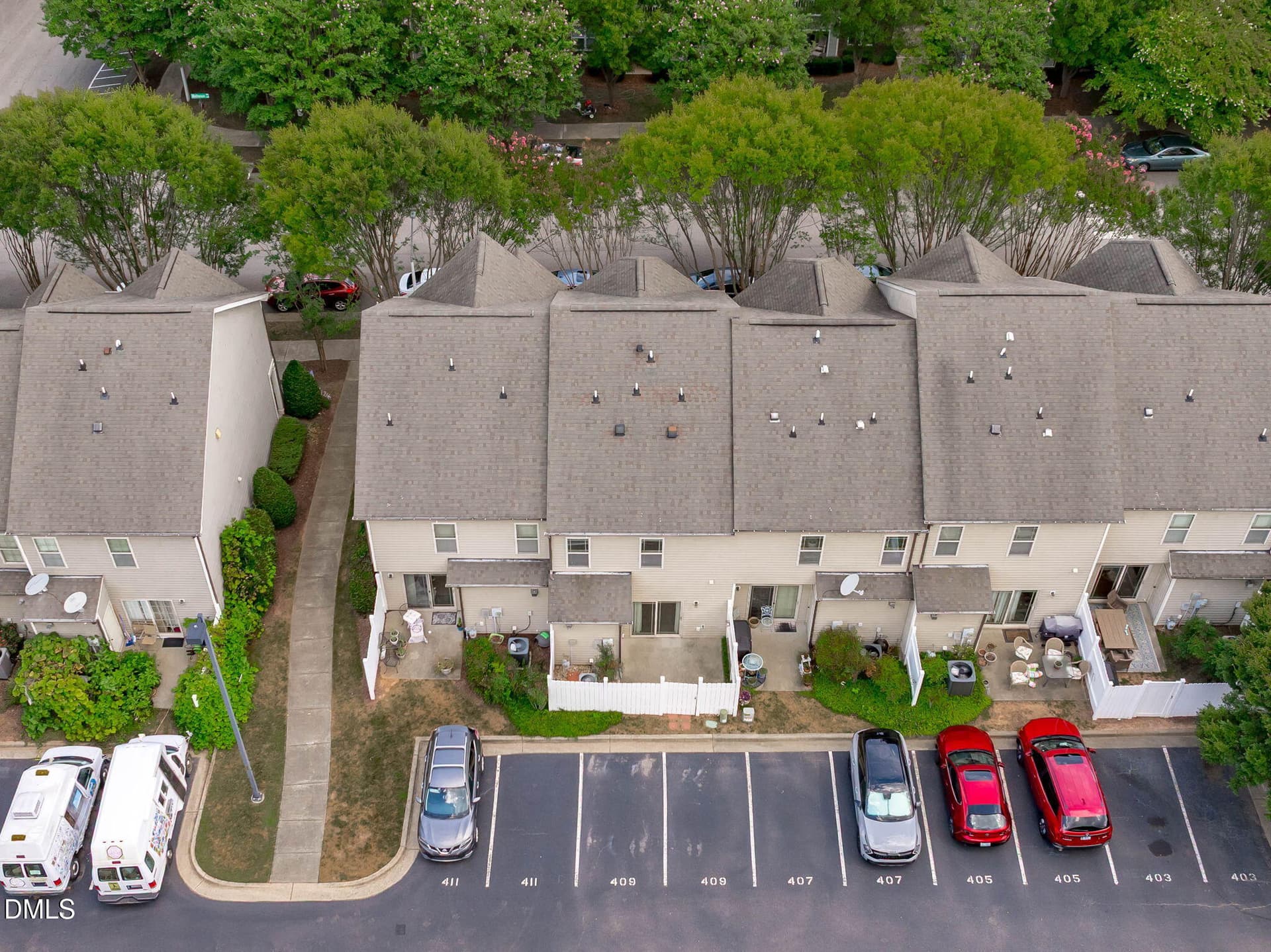 Aerial (1 of 10) - 409 Matheson Place, Cary, NC 27511