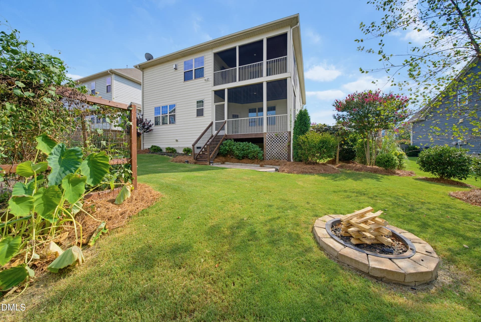 Backyard - 2804 Lumber River Trail, Apex, NC 27502