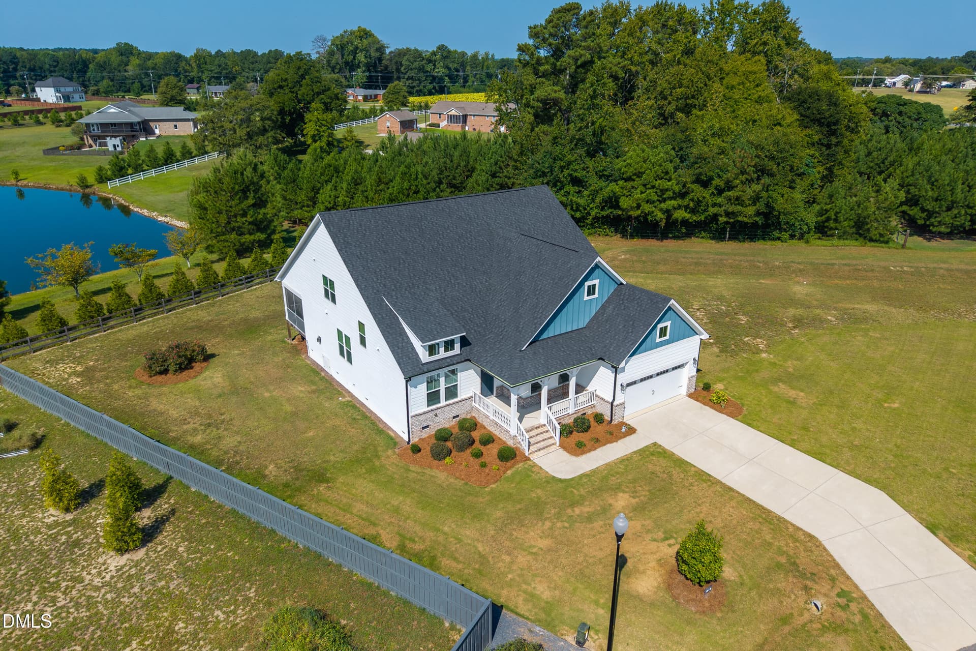 50 -16 blue monarch ln, drone, exterior - 16 Blue Monarch Lane, Fuquay Varina, NC 27526