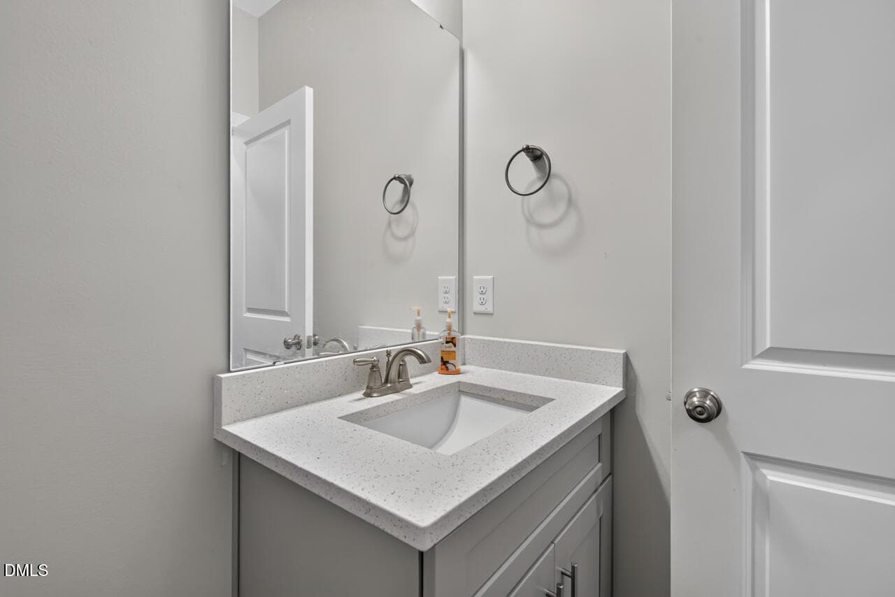 Half Bathroom - 4115 Ralph Holt Court, Snow Camp, NC 27349, Snow Camp