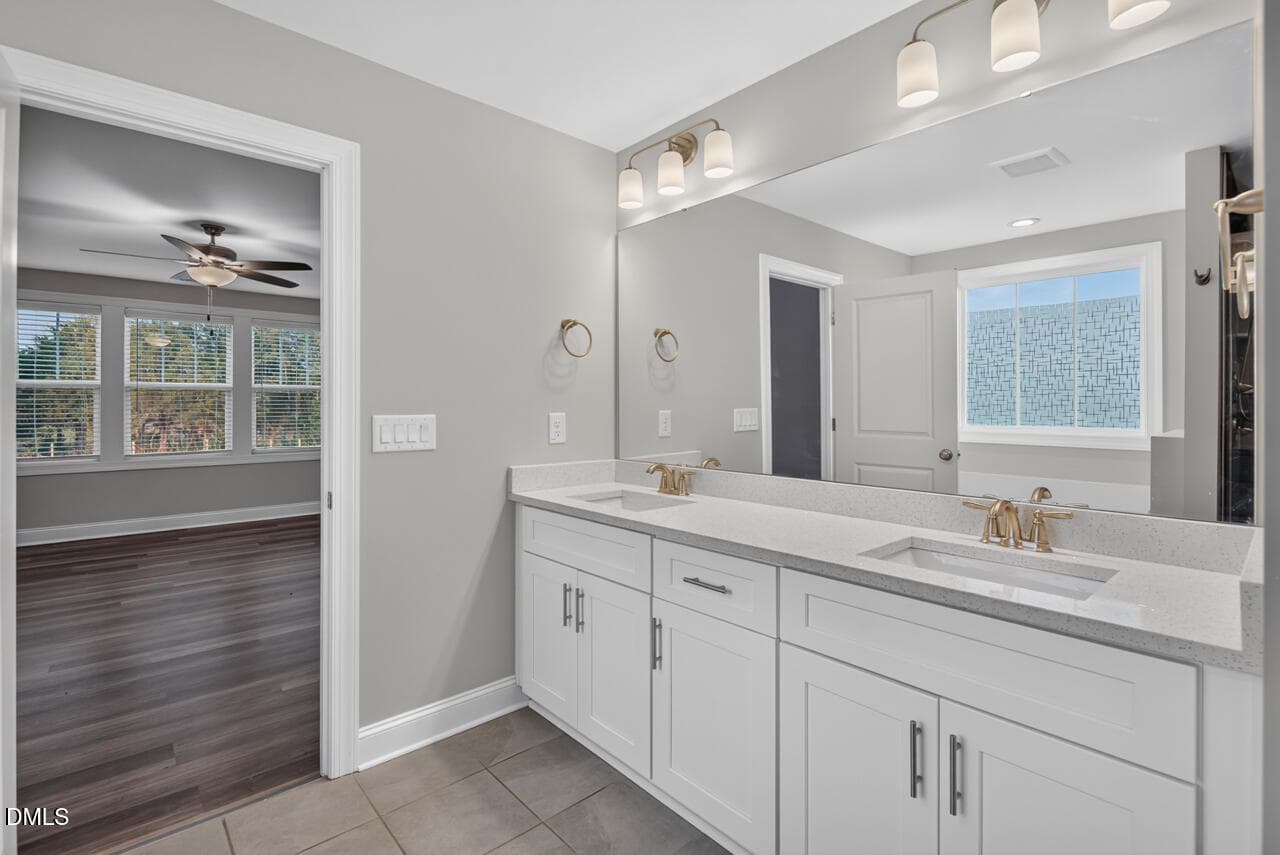 Master Bathroom - 4115 Ralph Holt Court, Snow Camp, NC 27349, Snow Camp