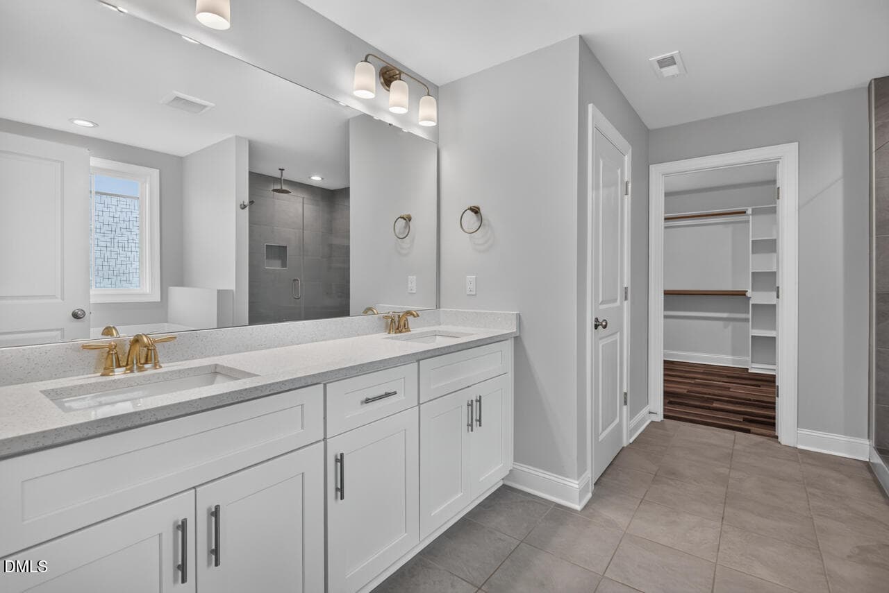 Master Bathroom - 4115 Ralph Holt Court, Snow Camp, NC 27349, Snow Camp