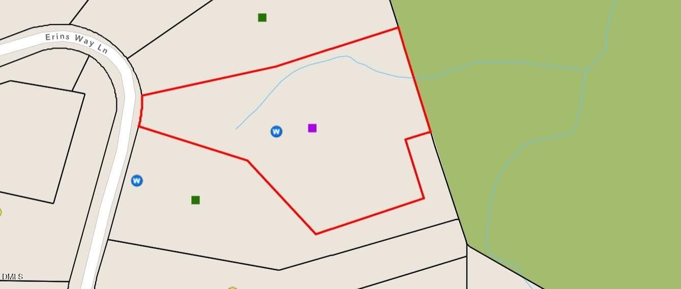 GIS without countors - 1105 Erins Way Lane, Raleigh, NC 27614