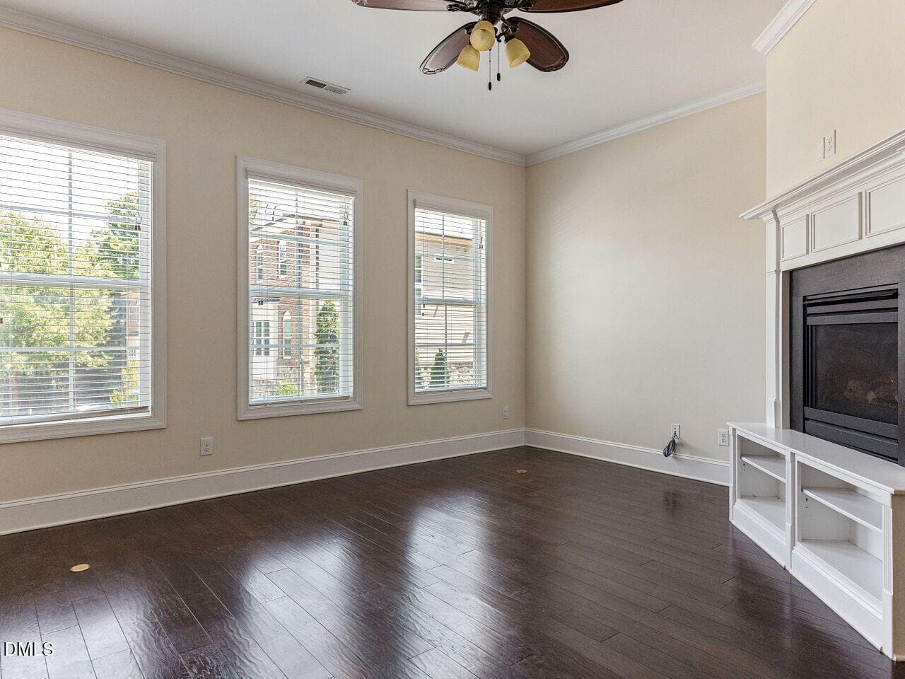 008-1280x960-family-room-with-fireplace - 3602 Winifred Way, Raleigh, NC 27609, Raleigh