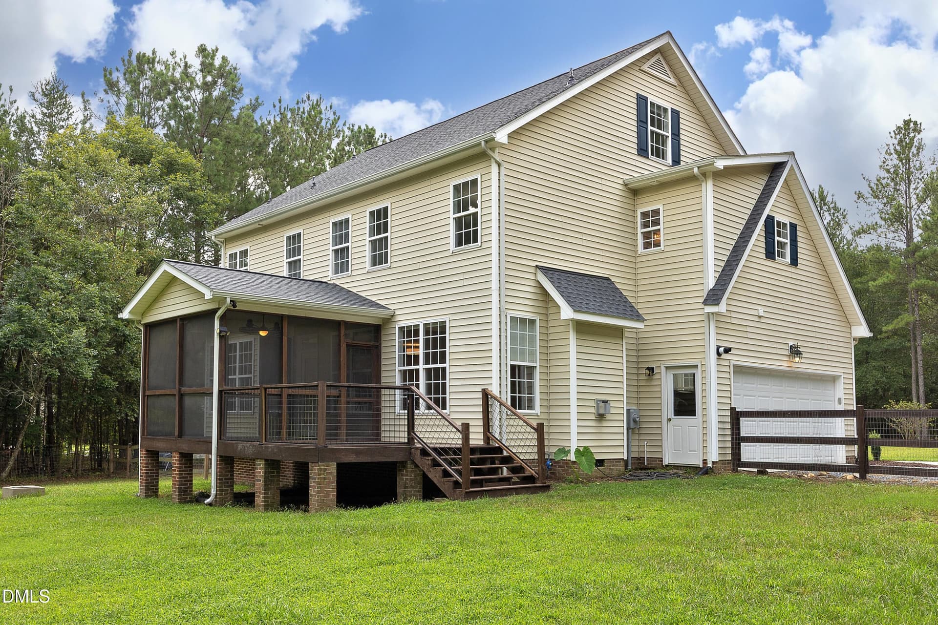 BackExterior - 535 Poplar Forest Lane, Pittsboro, NC 27312