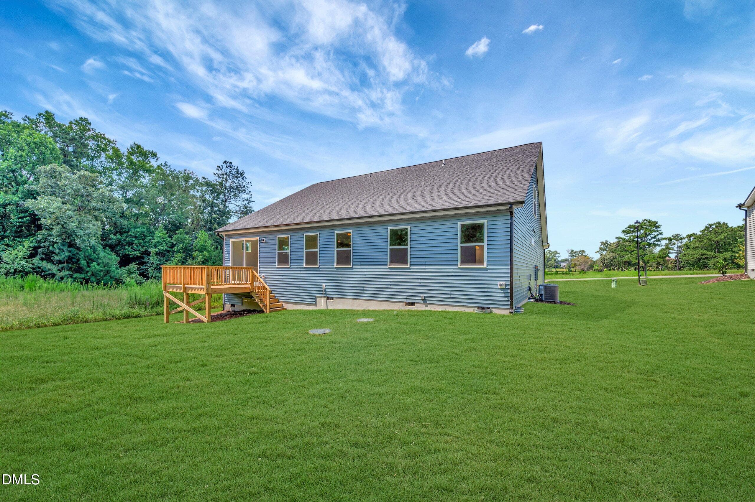 Rear View - 144 Golfview Avenue, Benson, NC 27504
