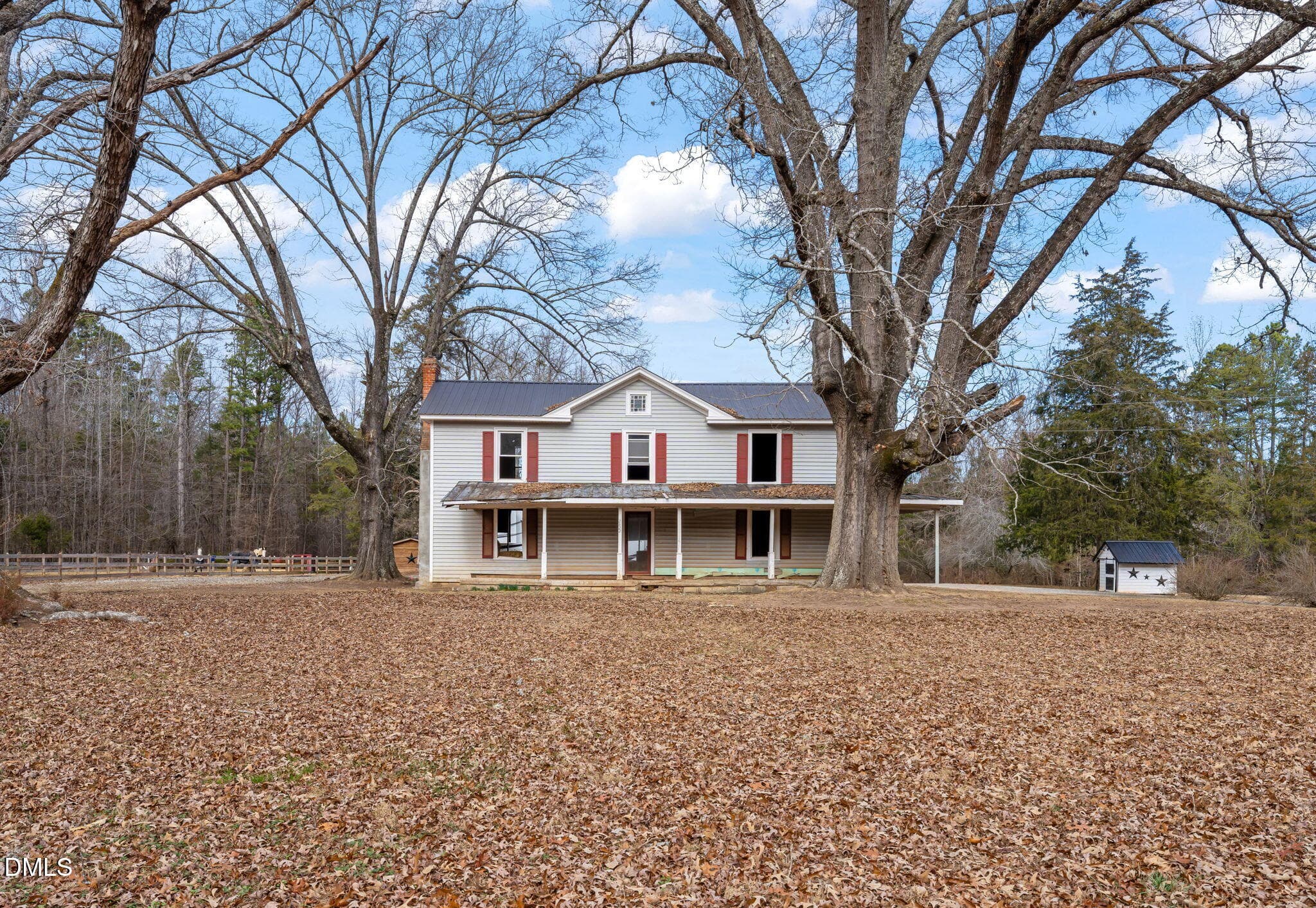 Farmhouse for Reno-2822 Little River - 2822 Little River Church Road, Hurdle Mills, NC 27541