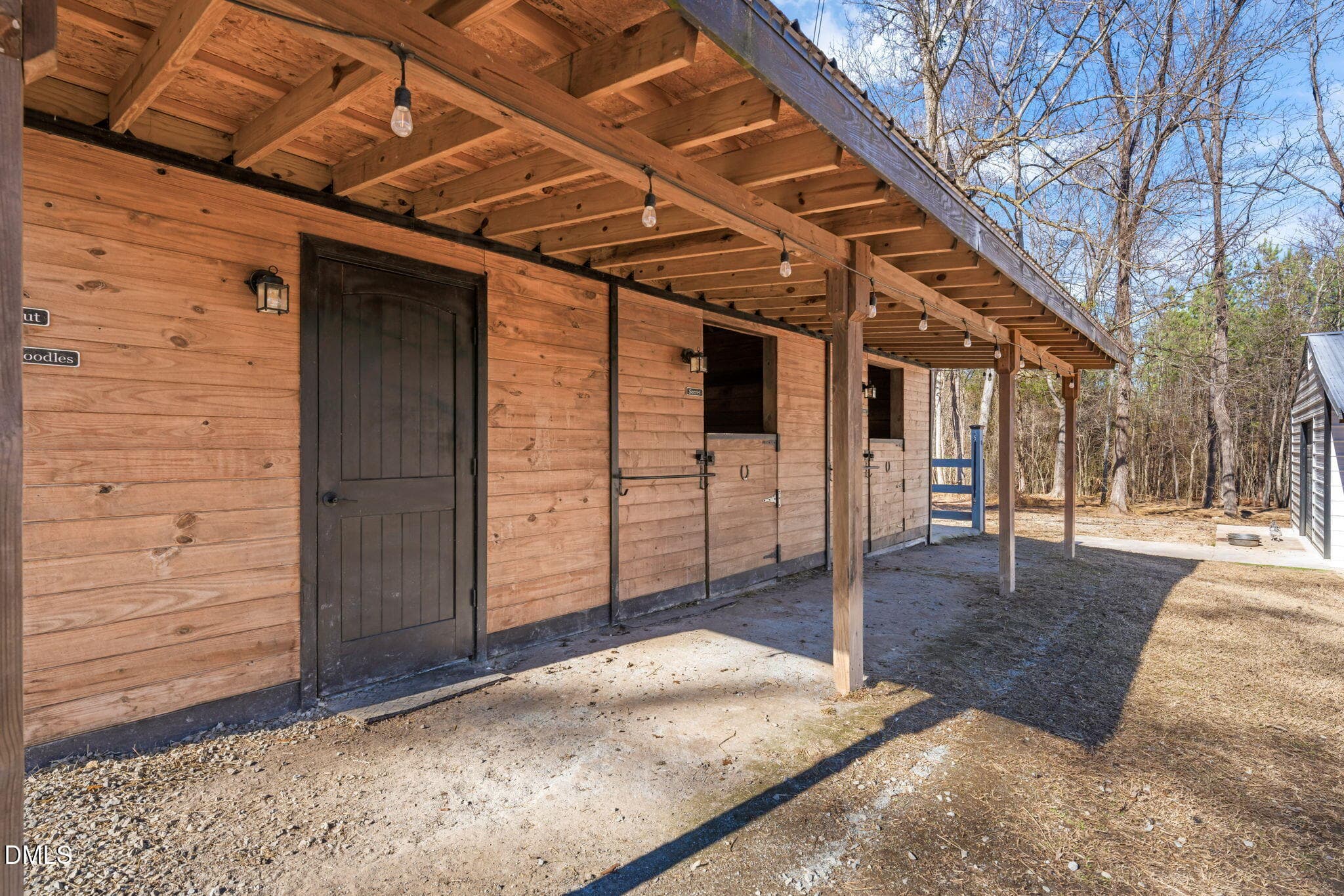 2.5 Stall Barn + Chicken Coops - 2822 Little River Church Road, Hurdle Mills, NC 27541