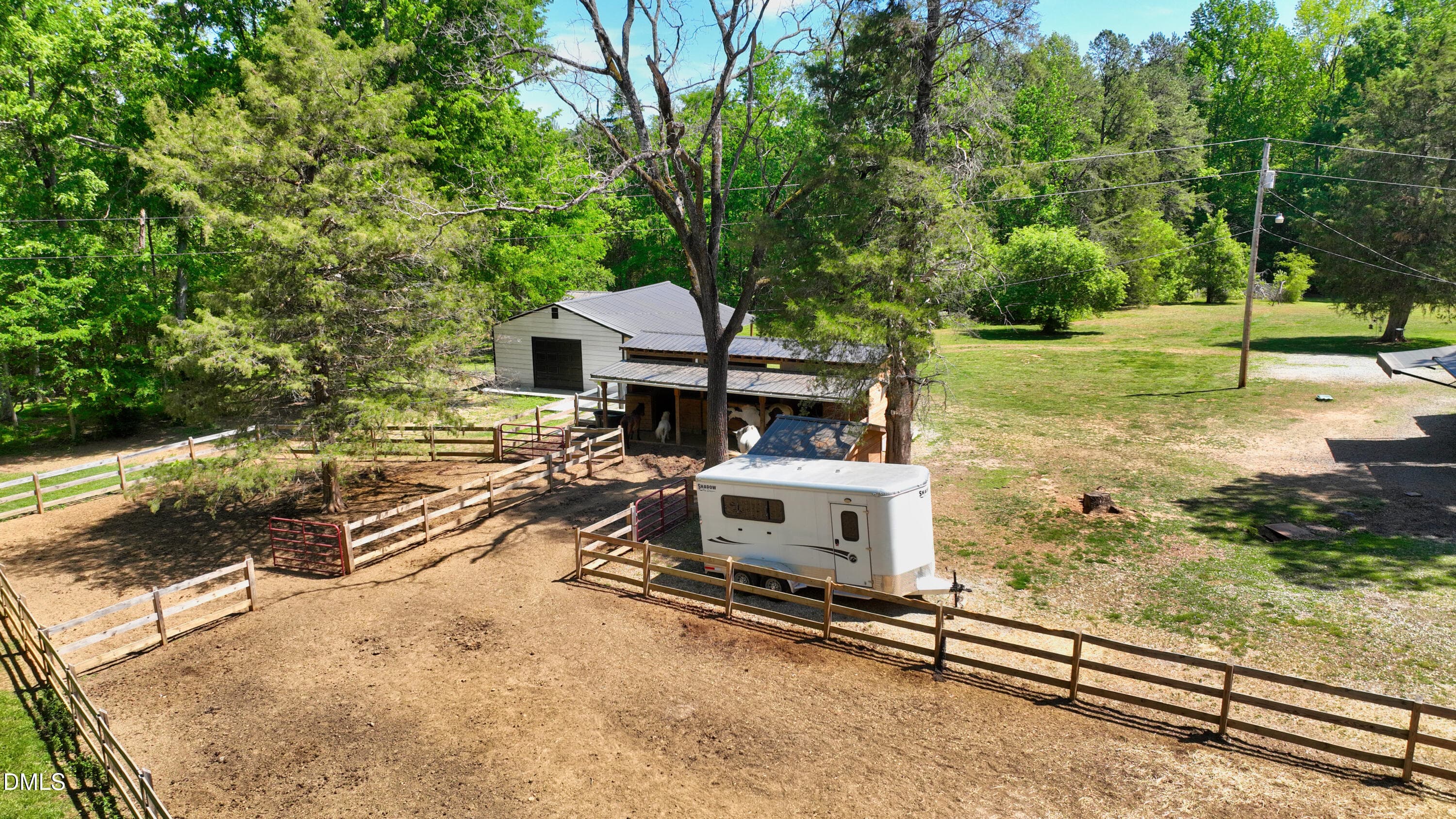 Barn & Pastures- 2822 Little River - 2822 Little River Church Road, Hurdle Mills, NC 27541