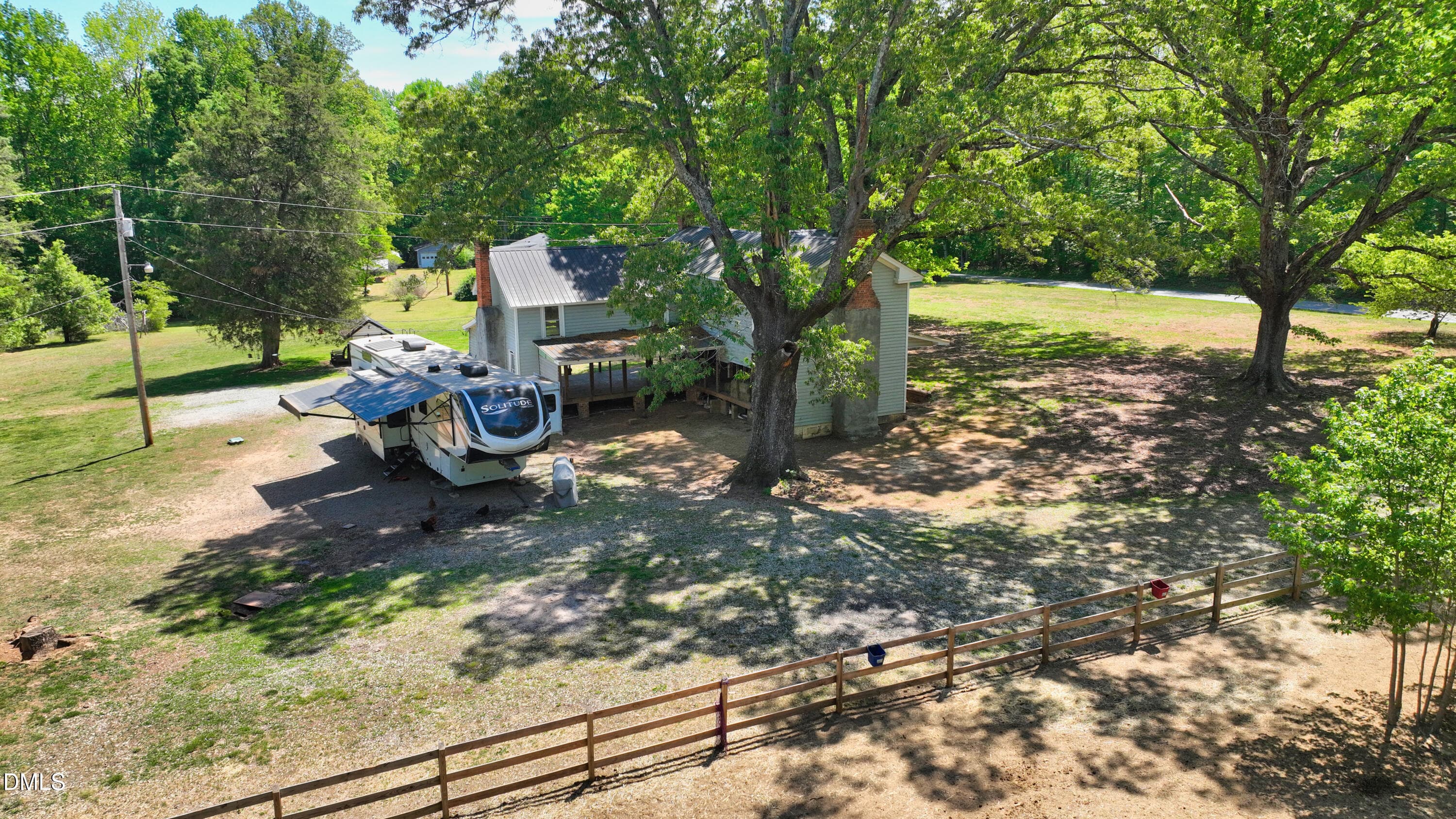 Farmhouse at 2822 Little River Church - 2822 Little River Church Road, Hurdle Mills, NC 27541
