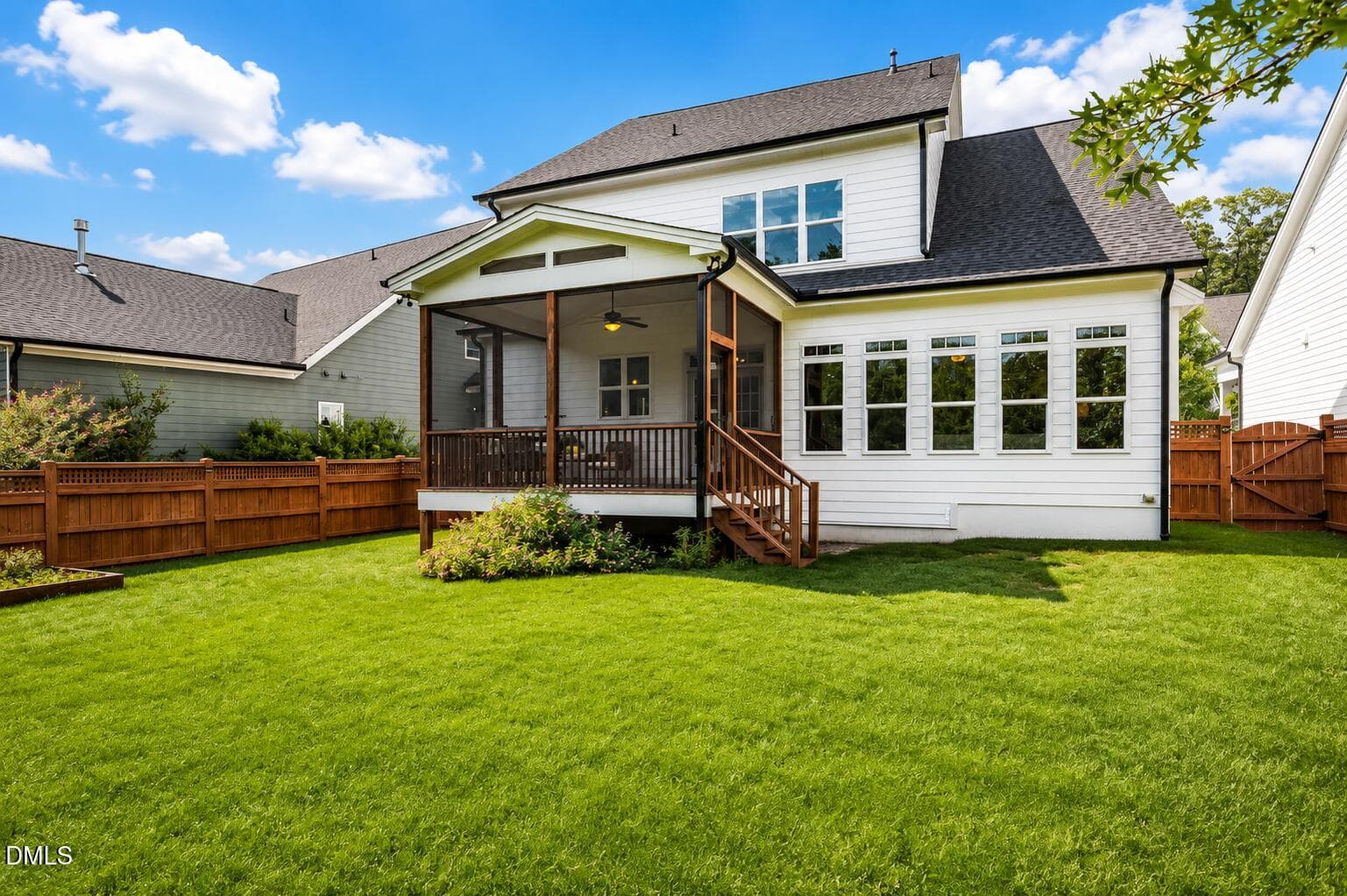 Backyard - 443 Boulder Point Drive, Chapel Hill, NC 27516