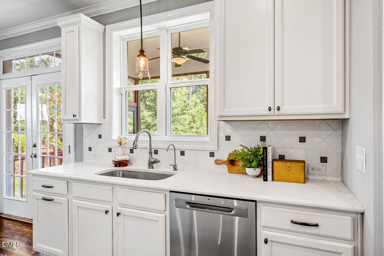 Sink w/ Window - 443 Boulder Point Drive, Chapel Hill, NC 27516