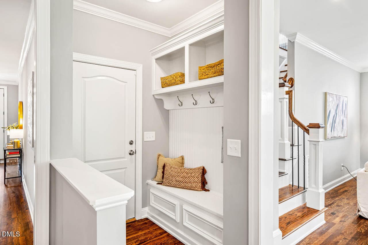 Owner's Entry w/ Drop Zone - 443 Boulder Point Drive, Chapel Hill, NC 27516