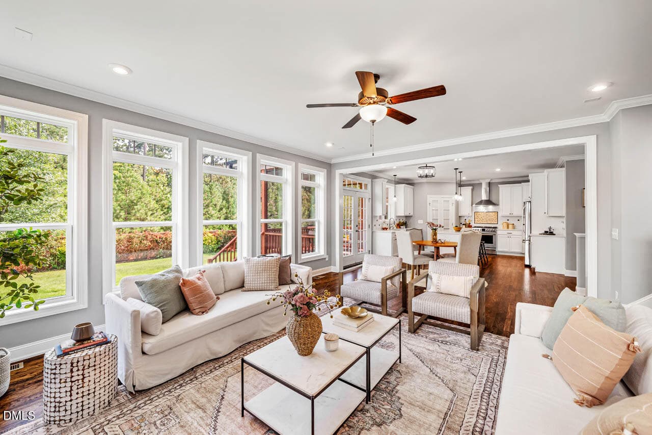 Great Views of Wooded Buffer! - 443 Boulder Point Drive, Chapel Hill, NC 27516