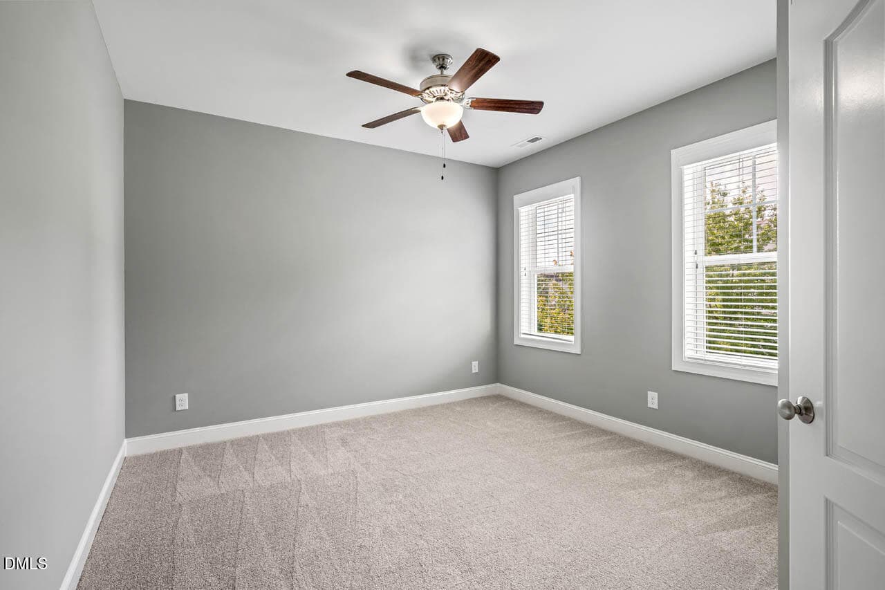 Bedroom #4 w/ Walk-in Closet - 443 Boulder Point Drive, Chapel Hill, NC 27516