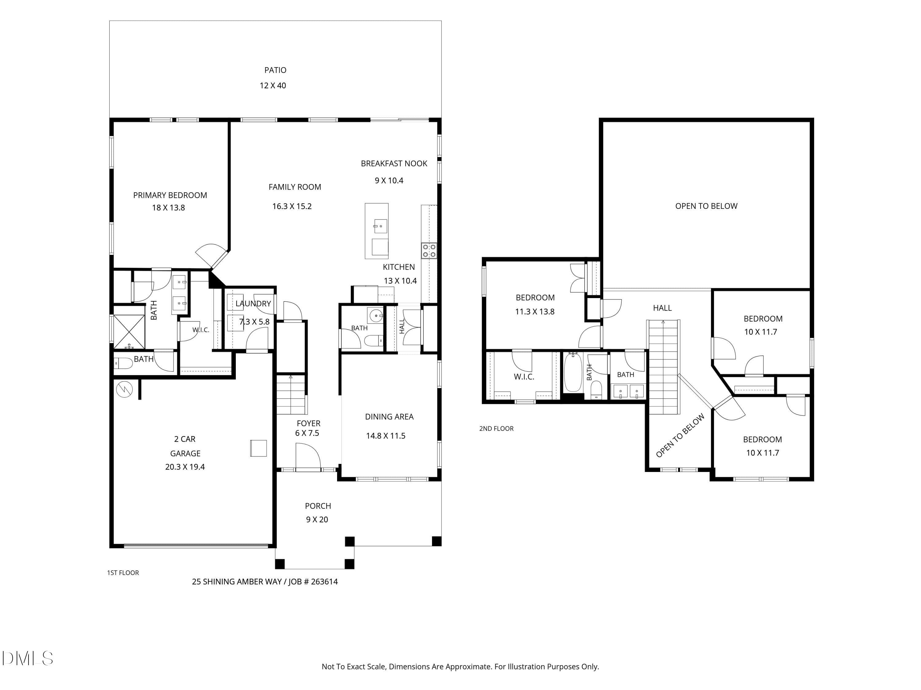 Floor Plan - 25 Shining Amber Way, Franklinton, NC 27525, Franklinton