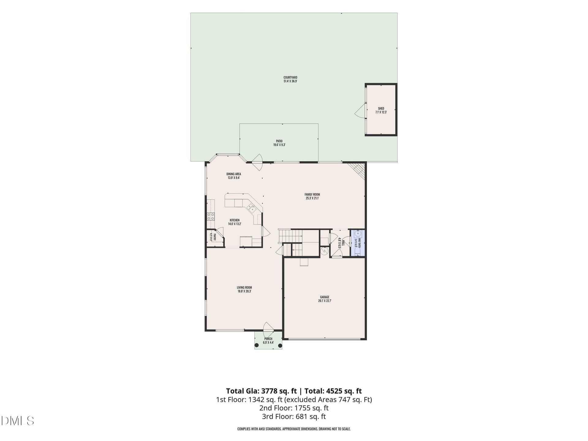 1st_floor_120_killington_drive_clayton_w - 120 Killington Drive, Clayton, NC 27520