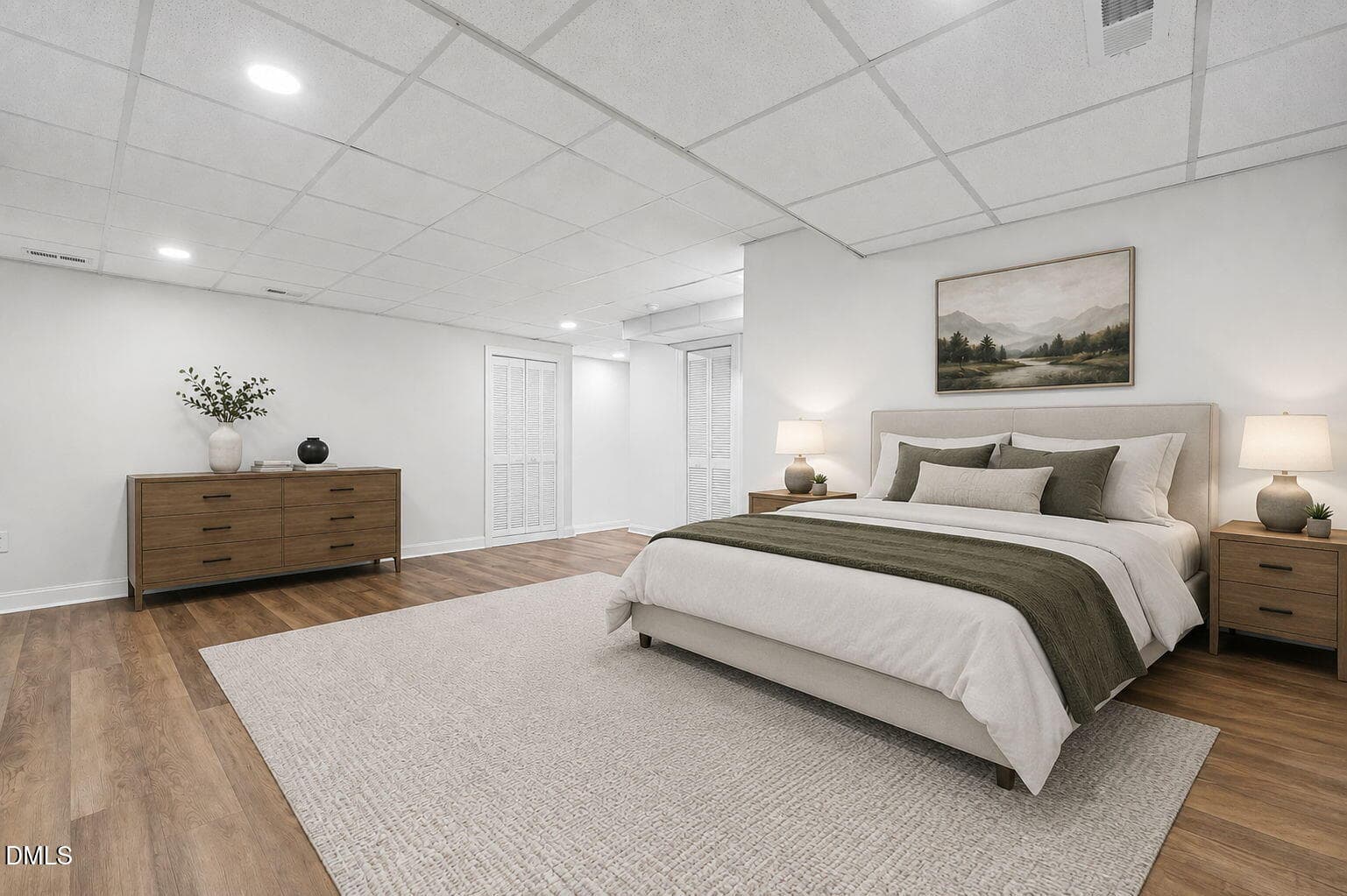 Lower Level Bedroom - 3516 Ranlo Drive, Raleigh, NC 27612, Raleigh