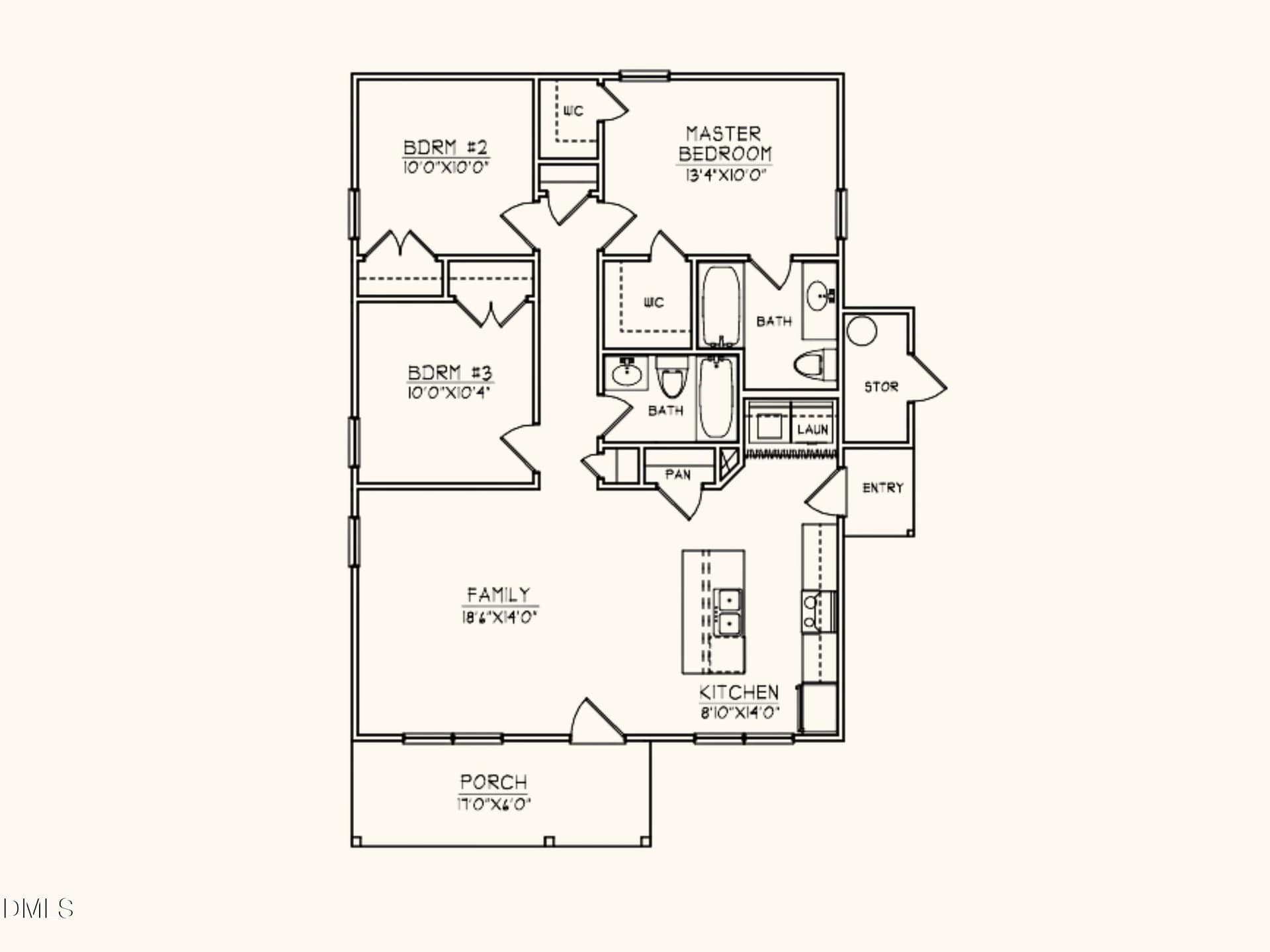 Nicholas Right Layout - 262 Chartres Street, Fuquay Varina, NC 27526