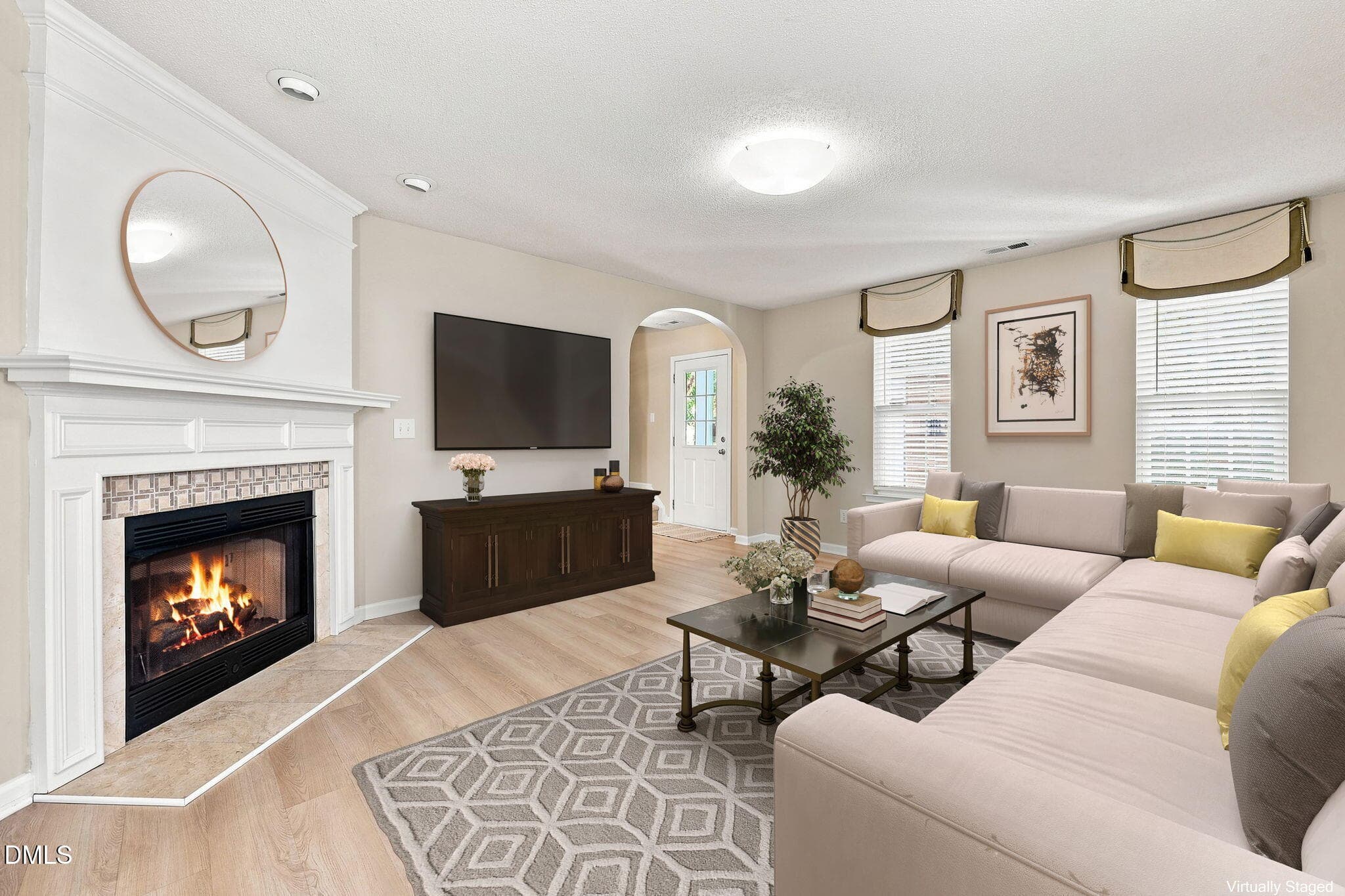 60-web-or-mls-Living Room - 104 Downing Bluff Drive, Morrisville, NC 27560, Morrisville