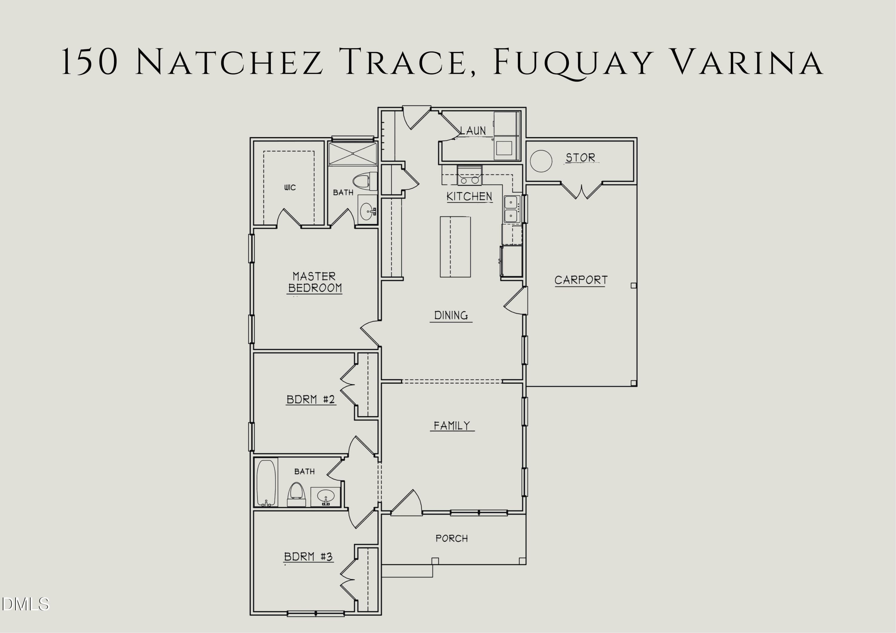 Floor Plan - 1261 Whitley Road, Middlesex, NC 27557, Middlesex
