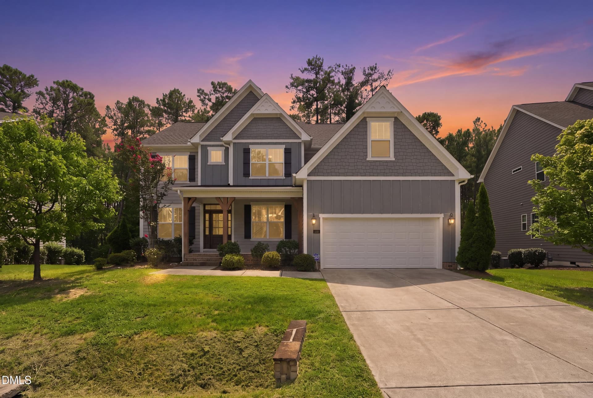 3_dsc00820_twilight_b4df2271 - 244 Holsten Bank Way, Cary, NC 27519