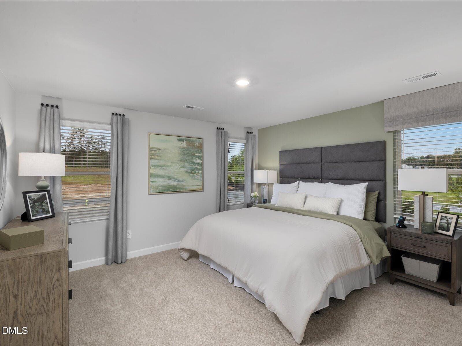 12 - Primary Bed - 4104 Phelps Lake Drive, Durham, NC 27704, Durham