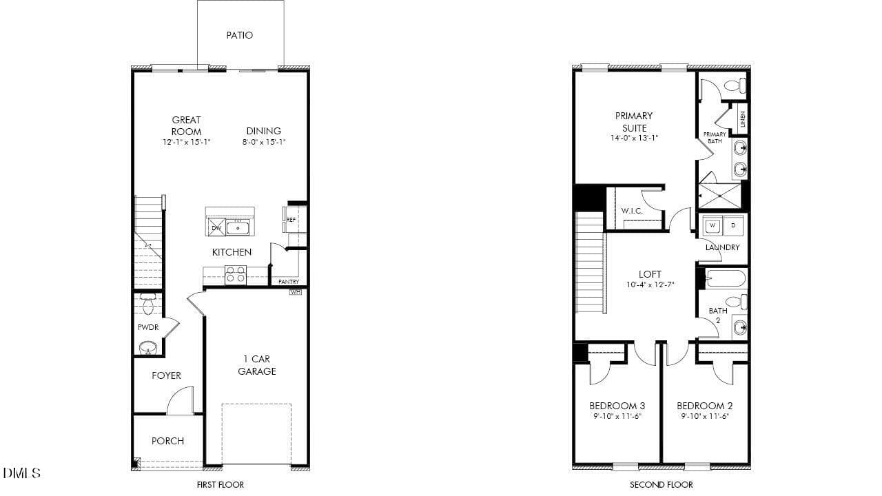 RAL_Avalon-Place-Townhome_Sapphire_WEB-J - 4100 Phelps Lake Drive, Durham, NC 27703, Durham