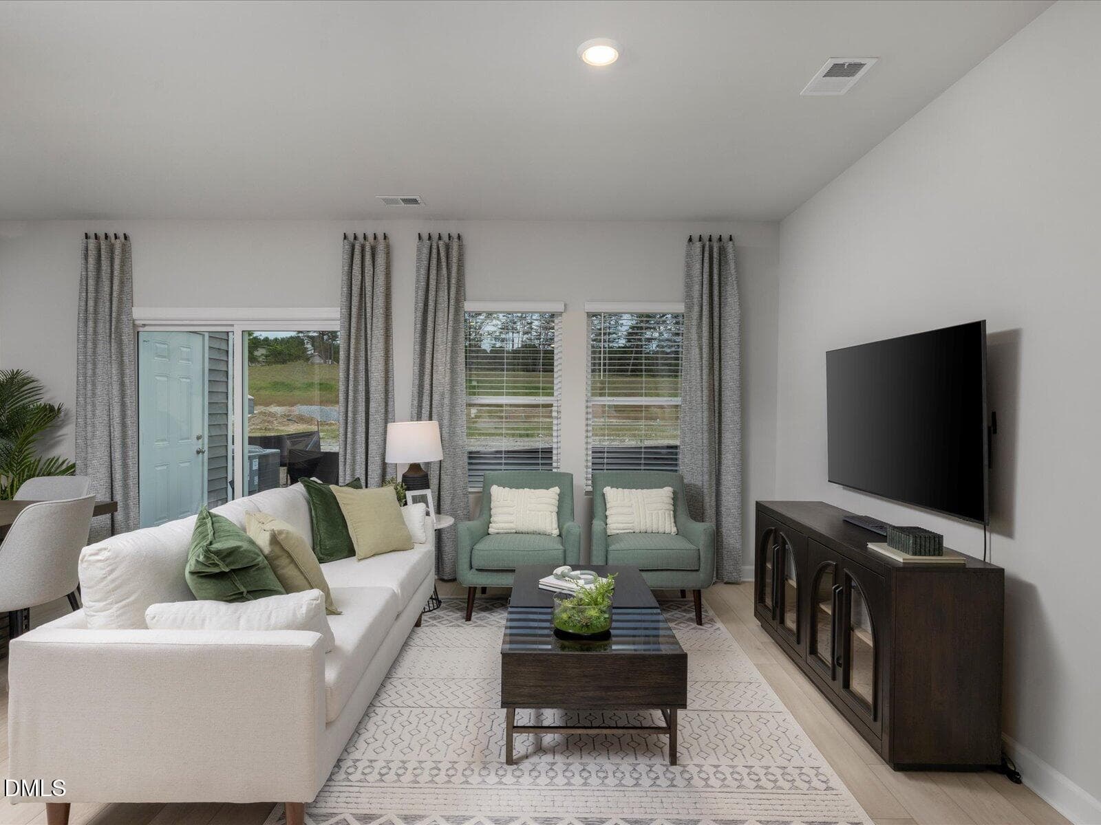2 - Living Room - 4004 Phelps Lake Drive, Durham, NC 27703, Durham