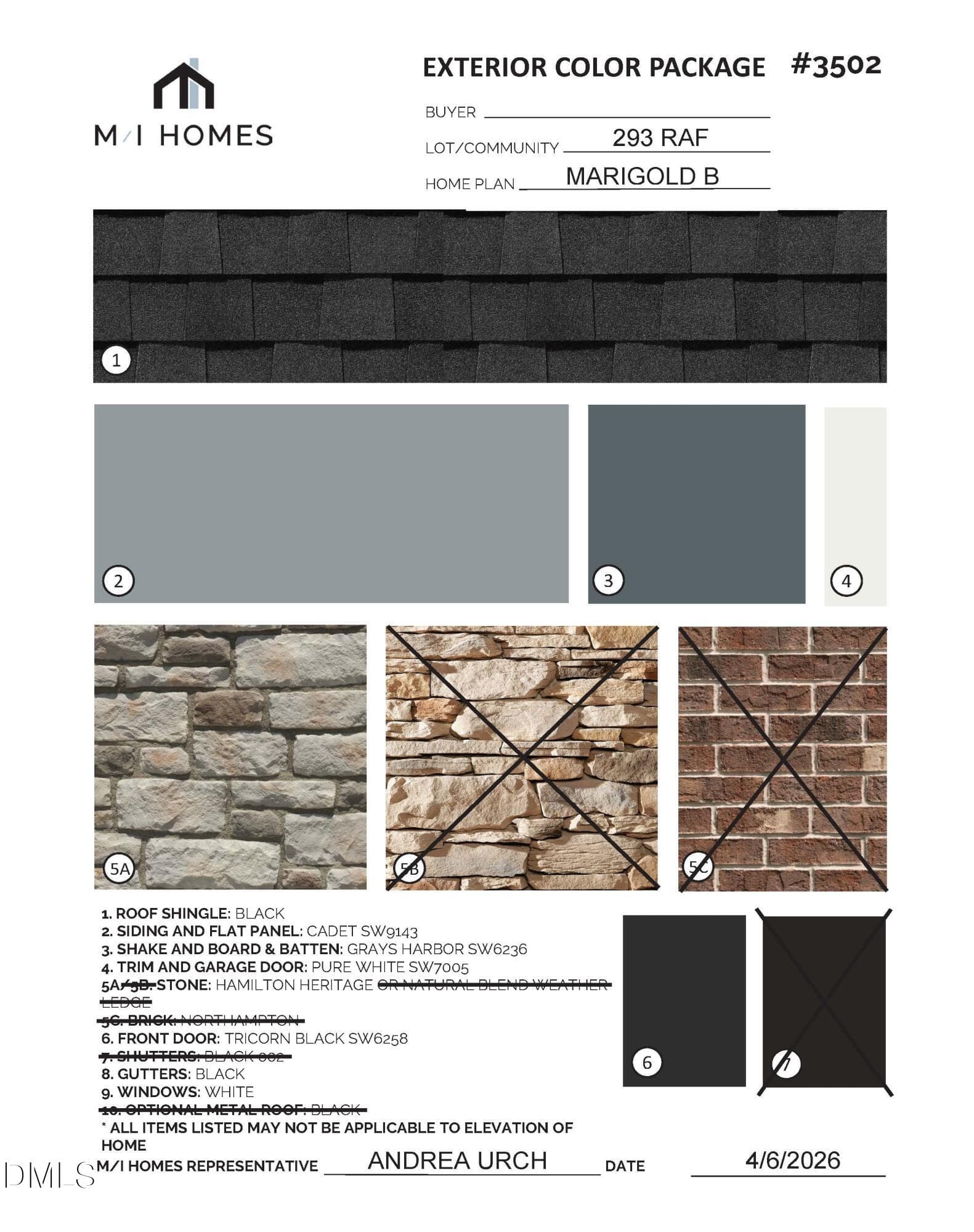 RAF 293 - Marigold B - contract file_Pag - 3103 Mission Olive Place, New Hill, NC 27562