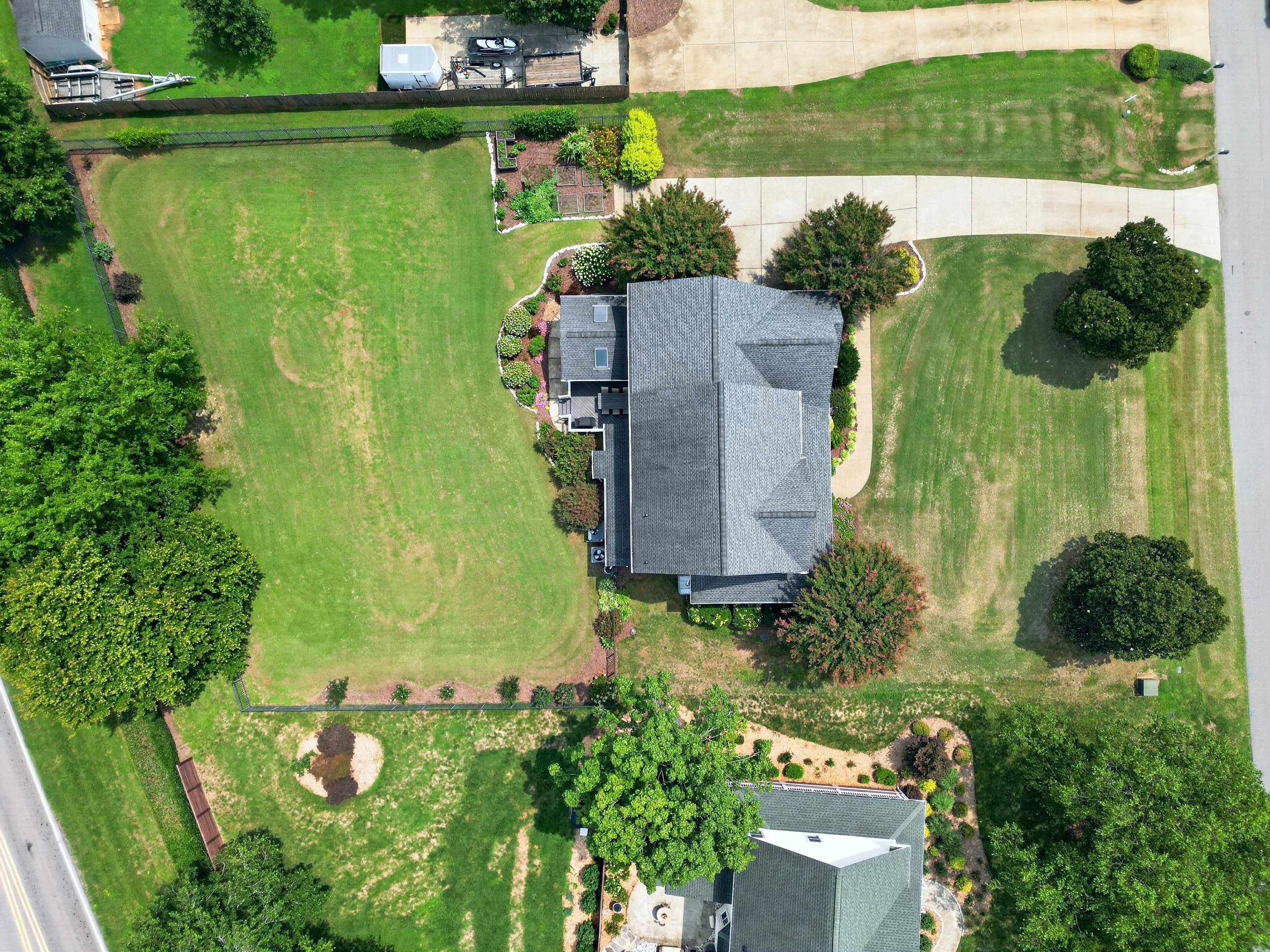 Fenced back yard - 3024 Whitehart Lane, Raleigh, NC 27606, Raleigh