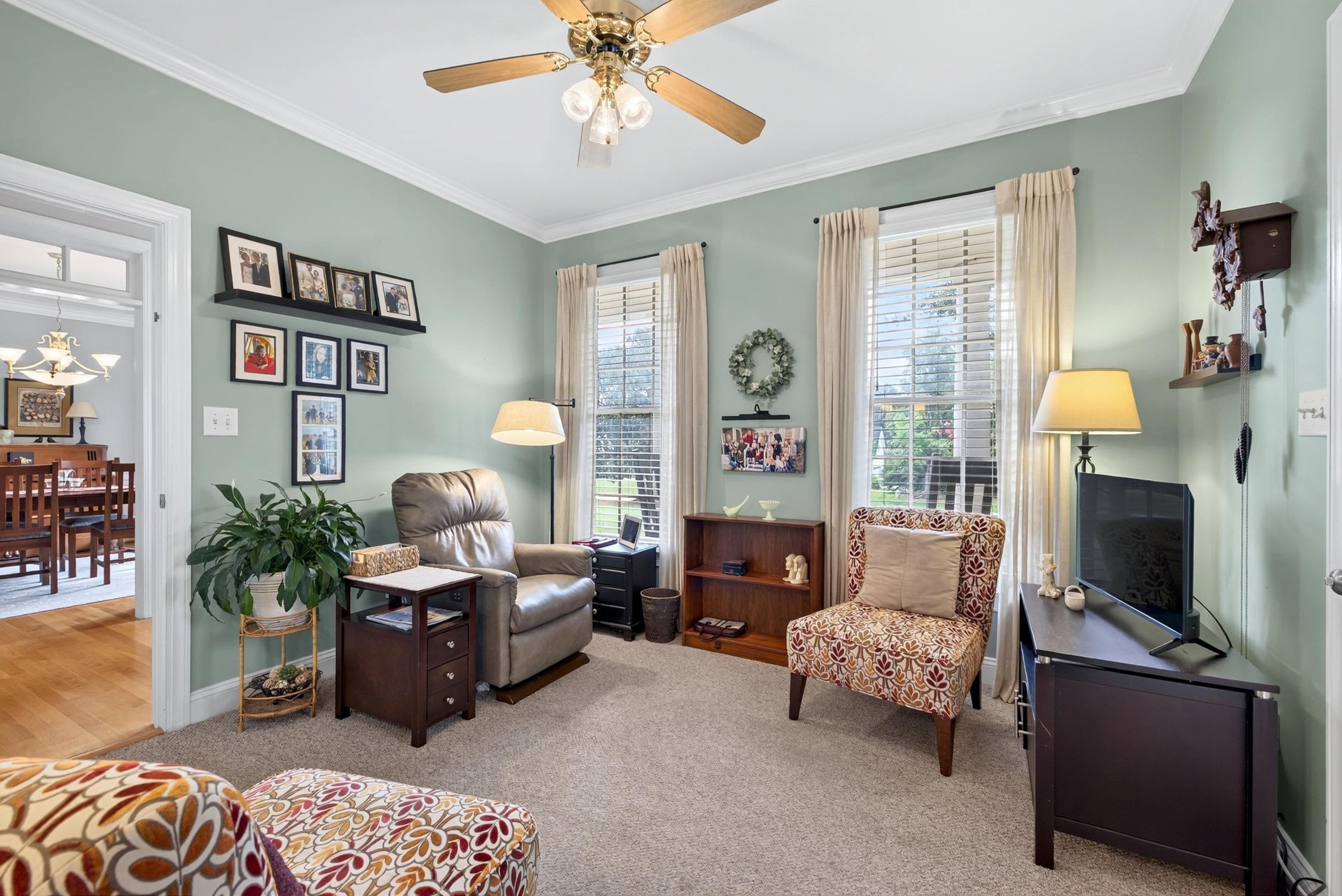 Den of apartment area - 3024 Whitehart Lane, Raleigh, NC 27606, Raleigh