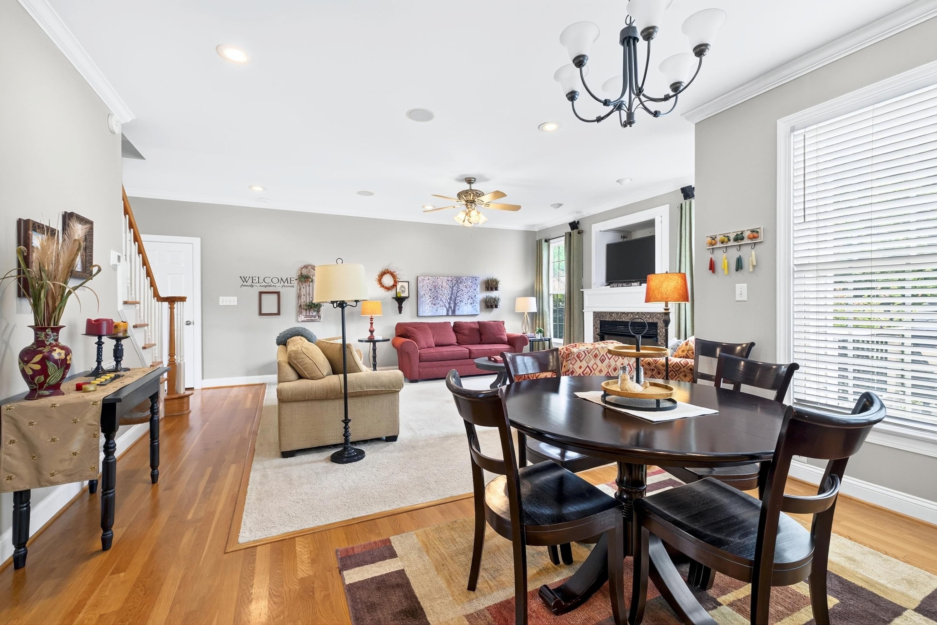 Great room and nook - 3024 Whitehart Lane, Raleigh, NC 27606, Raleigh