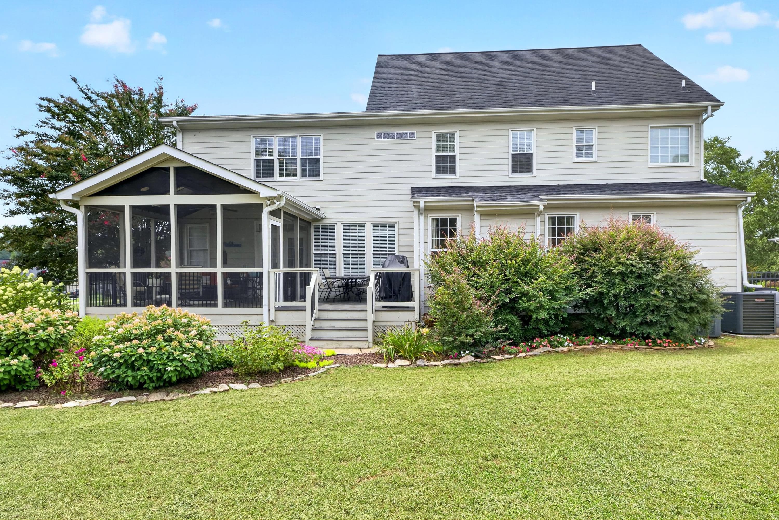 Back of home view - 3024 Whitehart Lane, Raleigh, NC 27606, Raleigh