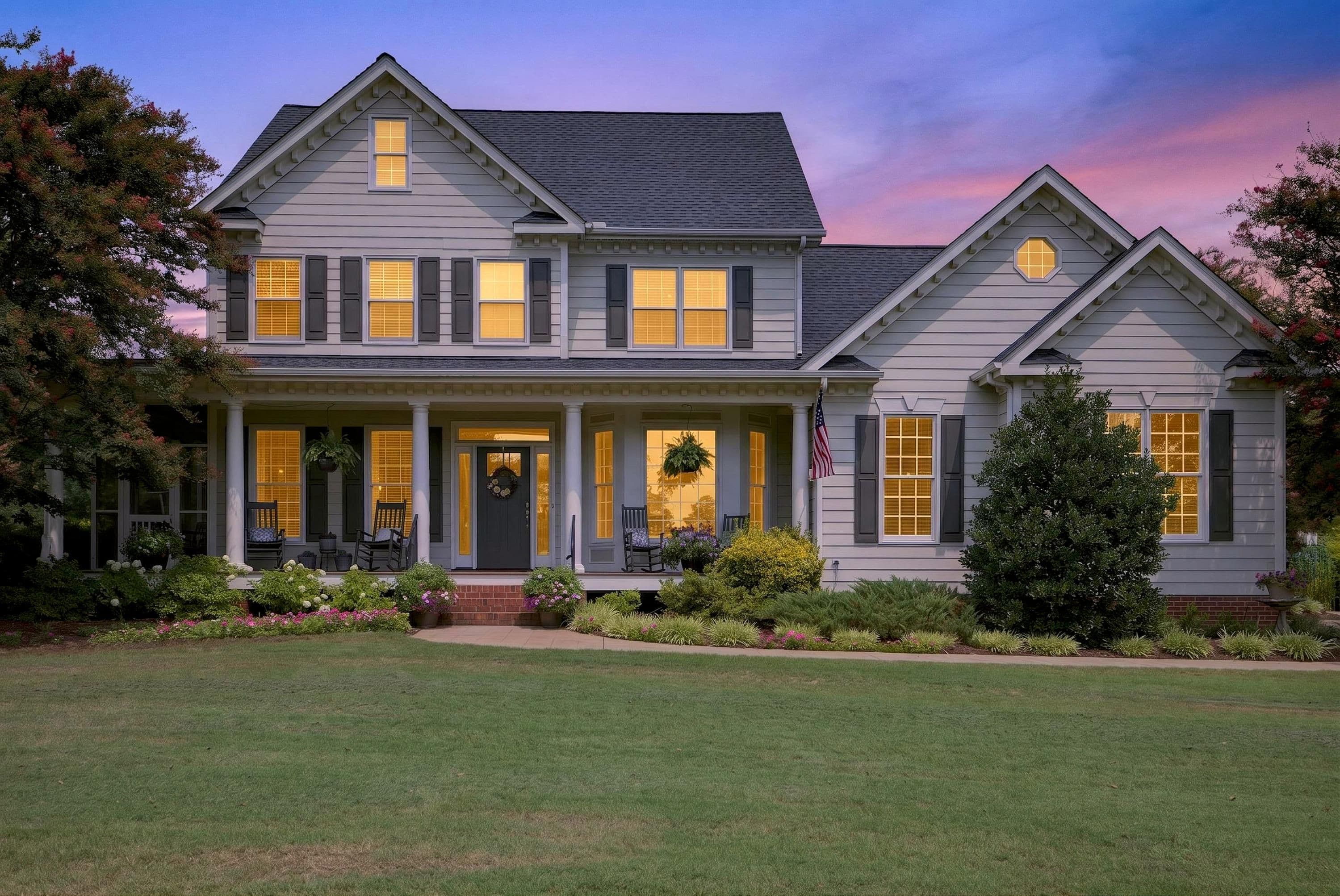 Night Time View - 3024 Whitehart Lane, Raleigh, NC 27606, Raleigh