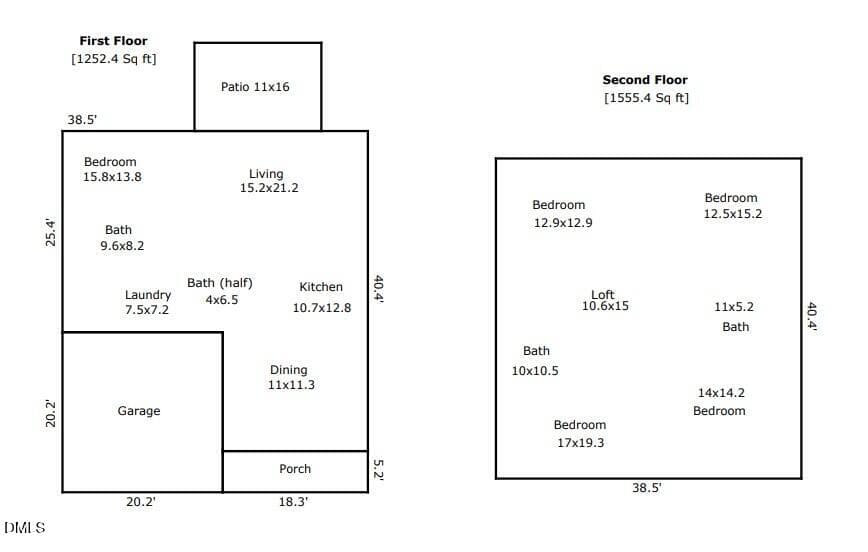 Floor plan - 1204 Montreux Drive, Mebane, NC 27302, Mebane