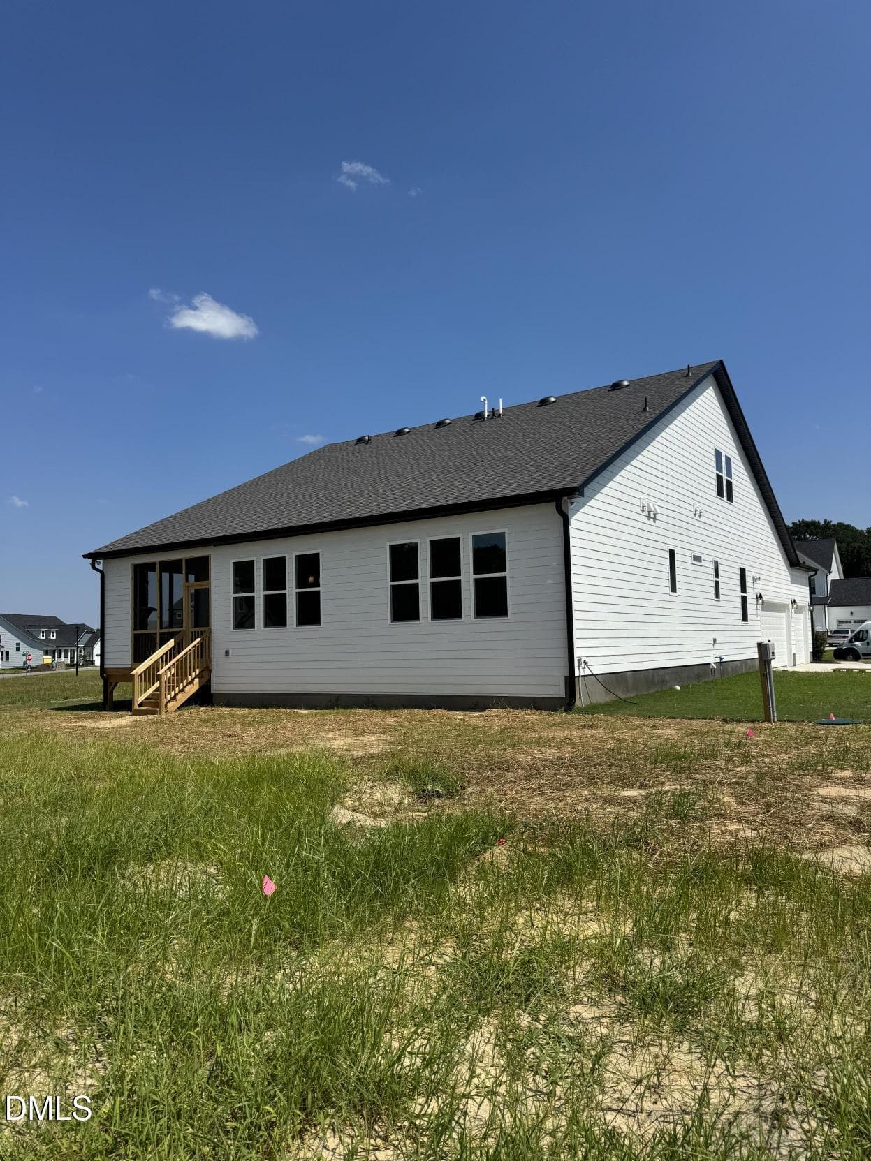 Rear Exterior of Home - 52 Priming Way, Angier, NC 27501