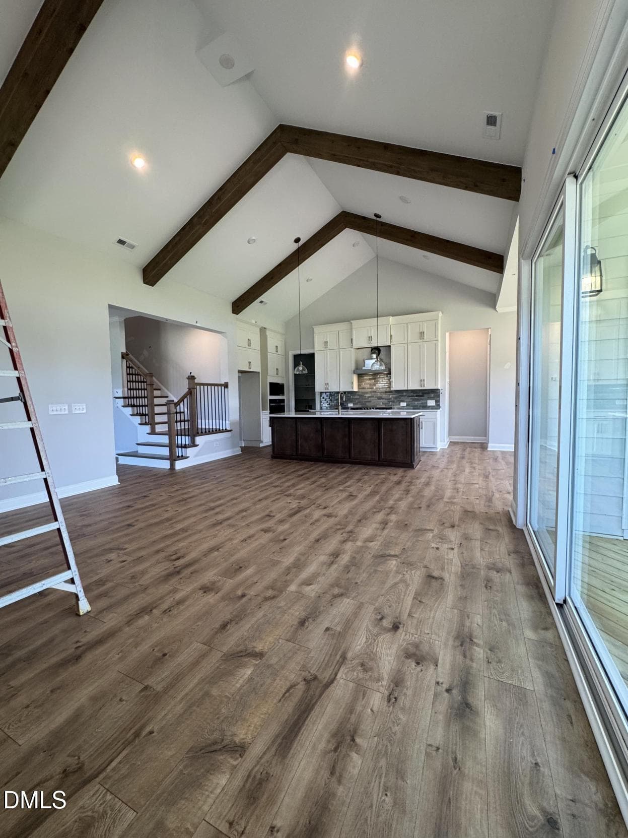 Family Room & Kitchen - 52 Priming Way, Angier, NC 27501